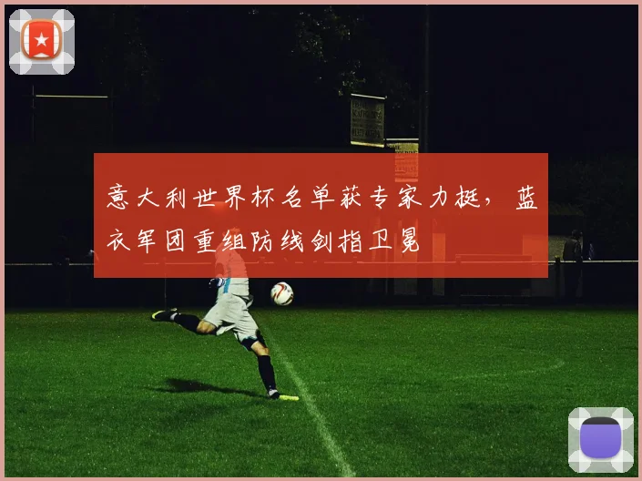 意大利世界杯名单获专家力挺，蓝衣军团重组防线剑指卫冕