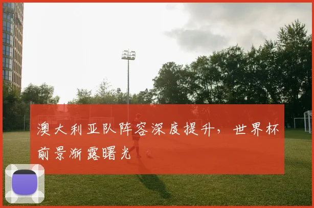 澳大利亚队阵容深度提升，世界杯前景渐露曙光